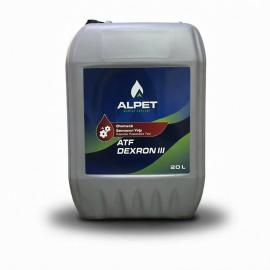 ALPET ATF DEXRON III, 20л Масло трансмиссионное / ALPET АРТ: ATF DEXRON III20